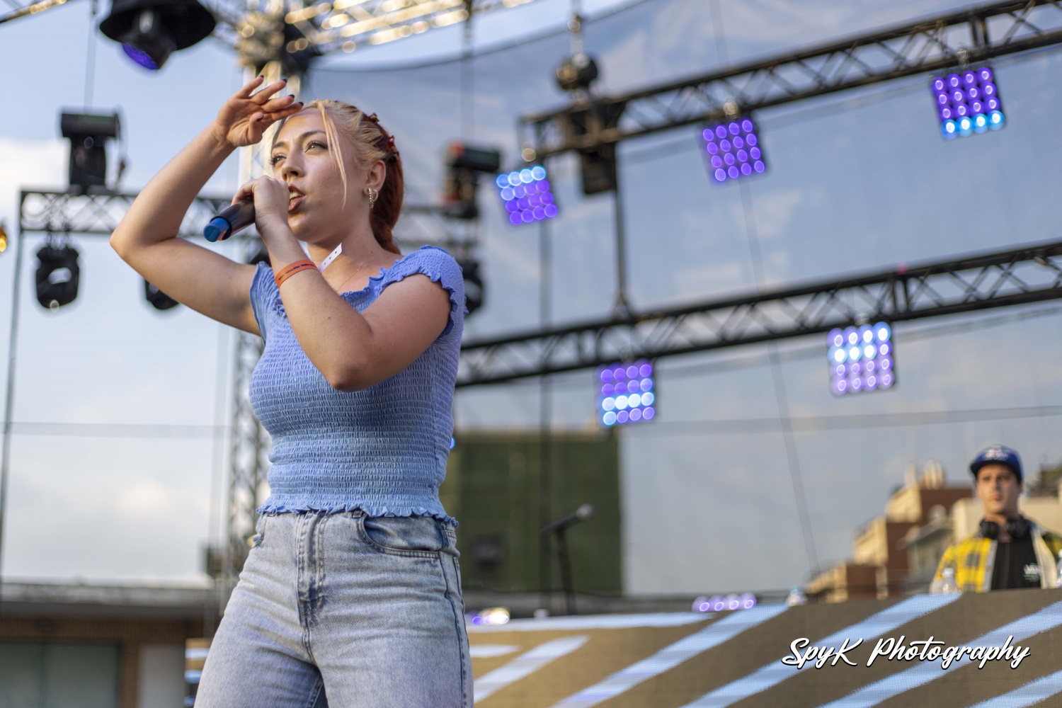 Η Expe ήταν η πρώτη γυναίκα ράπερ του Off The Hook Festival 2022 στην Τεχνόπολη