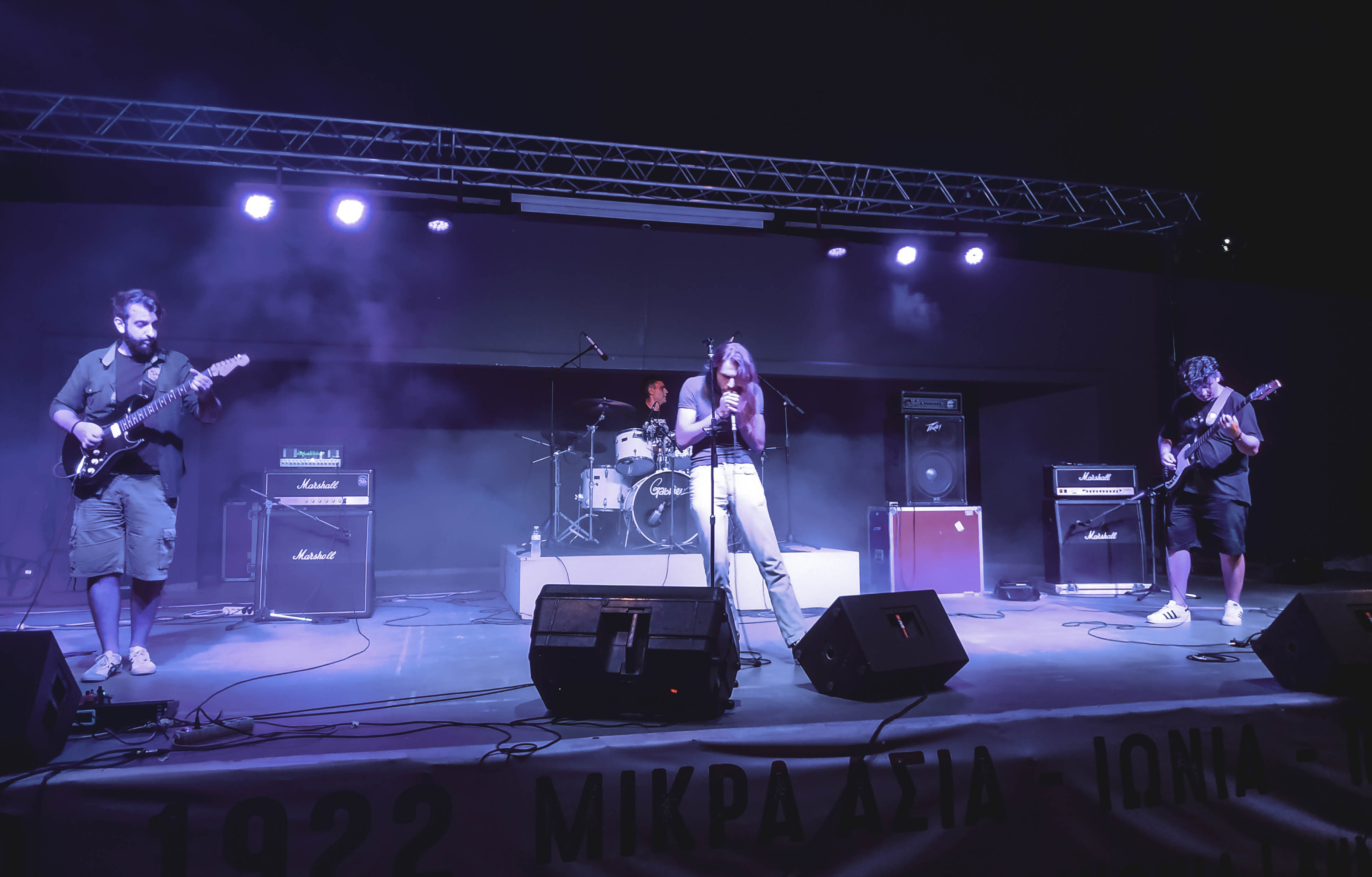 Kokkinia performing at Rock Aid Festival