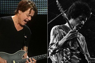 Ο Eddie van Halen παίζει Jimi Hendrix
