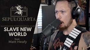 Ο Matt Heaffy μαζί με τους Sepultura διασκευάζουν το Slave New World