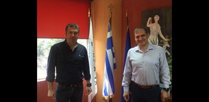 Συνάντηση του Προέδρου της Κ.Ε.Δ.Α, με τον Αντιδήμαρχο Πολιτισμού του Δήμου Ιλίου