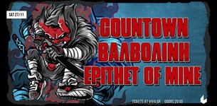 Countown/Βαλβολίνη/Epithet of Mine - Live at Six dogs