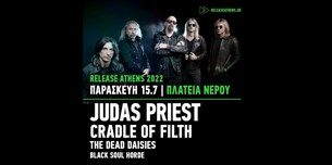 Release Athens 2022: Στην Πλατεία Νερού και οι Priest, μαζί τους και οι Black Soul Horde!