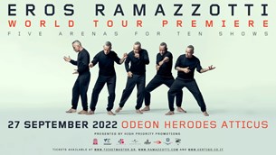 Eros Ramazzotti World Tour @Ηρώδειο