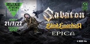 Survival Kit | Release Athens Festival Day 11 (21/07): Sabaton, Blind Guardian, Epica, Enemy of Reality, The Silent Rage