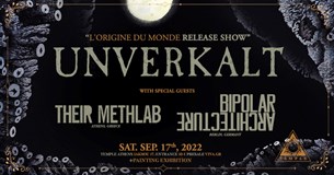 UNVERKALT Release Show + Their Methlab + Bipolar Architecture