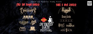 Demons Gate Festival Day 1 | Draconian, Ahab, Ereb Altor, Fvneral Fvkk, Moaning Silence, Acid Mammoth, 30/09/2022  @Κύτταρο 