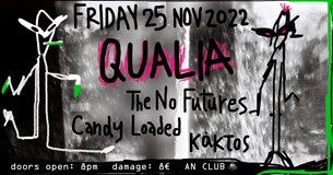 25/11/22 | Qualia, The No Futures, Candy Loaded, ΚΑΚΤΟΣ | An Club