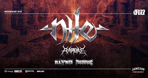 14/12/22 | Nile w/ Rapture, Blynd, Psycorepaths | Fuzz