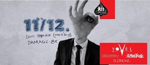 11/12/22 | Yovel, Obzerv, I See Red, Eldingar | An Club
