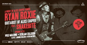 18/02/2023 | Ο σπουδαίος Ryan Roxie, κιθαρίστας του θρύλου Alice Cooper, επιστρέφει στην Ελλάδα | Temple