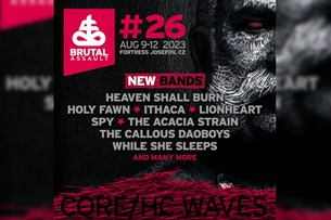 Brutal Assault  : Core/HC Waves | Bands Announcement 