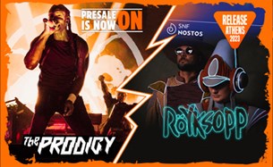 Release Athens 2023 | Εισιτήρια Prodigy + Royksopp Combo