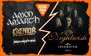 Release Athens 2023 | Εισιτήρια Amon Amarth + Nightwish Combo