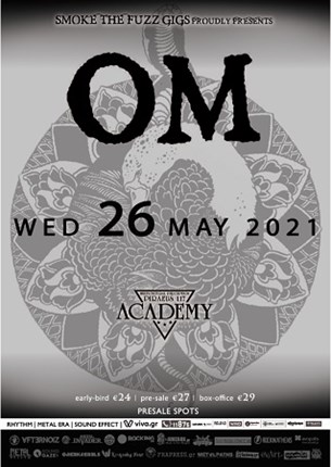 Νέα ημερομηνία για τη συναυλία των OM στο Piraeus 117 Academy